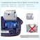 Womiten PTM95 Label Tape Compatible for Brother M Tape MK231s Color Label Maker Refills 12mm 047 for P Touch Model PTM95 PT45 PT65 PT70BM PT80 PT90 WhiteClearRedBlueYellowGreen 6PK