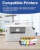 CocoKitch 4Pack LC406XL Ink Cartridges Compatible for Brother MFCJ4335DW MFCJ5855DW MFCJ6555DW MFCJ4535DW MFCJ6955DW MFCJ4345DW MFCJ5955DW Printer Black Cyan Magenta Yellow