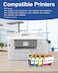 CocoKitch 4Pack LC406XL Ink Cartridges Compatible for Brother MFCJ4335DW MFCJ5855DW MFCJ6555DW MFCJ4535DW MFCJ6955DW MFCJ4345DW MFCJ5955DW Printer Black Cyan Magenta Yellow
