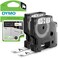 DYMO D1 Labels for LabelManager Label Makers Black Print on White 12Inch x 23Foot Rolls SelfAdhesive 2 Count