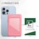 Lanyardio 1 Pcs Sliding ID Badge Holder with Clear Window Pink ID Card Protector Pouch for Office School ID Credit Cards Proximity Key Cards Drivers Licenses and Passes