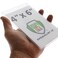 Specialist ID 10 Pack Vertical Oversized 4X6 Vinyl ID Badge Holder for Extra Large Credentials and Tickets XL46V by