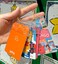 Thisness 10 Pack Half Card Badge Holder for Yoto Cards 3 Ring Loops Removable Card Holder with Grippers Kids Travel Carrier Heavy Duty Card Organizer Storage