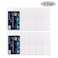 Cypes 10 Pack Heavy Duty ID Card Badge Holder with Resealable Zipper Waterproof Type PVC ID Card Holder Vertical Style Clear by Crafts