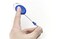 ONDEPOT 10pcs Translucent Blue Carabiner Retractable Badge ID Reel Premium Quality Retractable Badge Reel