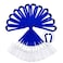 YOYOGO 12 Pack Breakaway Lanyards with ID Badge HolderBreakaway Clasp Neck Strap for Schools Cruise Office Kids Blue