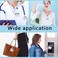 SYNLIN 16 Pack Badge Reels for Nurses ID Badge Holder with Clip Retractable Badge Holders