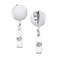 Anffilona 2 Pack Badge Reels RetractableStudent Badge HoldersRetractable ID Name Badge Holder Reels with Alligator Clip