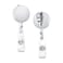 Anffilona 2 Pack Badge Reels RetractableStudent Badge HoldersRetractable ID Name Badge Holder Reels with Alligator Clip