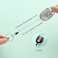 Coeufuedy 2 Pieces Bling Retractable Nurse KeychainCute Shiny Badge Reel Holder for ID CardGift for Nurse StudentsDoctor