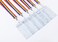 CANWELUX 24 Pack Rainbow Lanyard with ID Holder Colorful Durable Neck Lanyards with Thicken Card case for Teachers Office Conferences Carnival or Event Rainbow Stripe 24