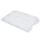 Specialist ID 3 Pack Slim Heavy Duty Horizontal ID Badge Holders Hard Plastic Holds 1 Card Clear Polycarbonate Single CR80 30 Mil UV Protect Rigid Case w Easy Access Thumb Notch Dispenser by