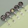 TAMHOO 5 Cute CNA Badge HoldersRetractable Dumpster Fire Lanyards for Hard Badge Accessories by Nurse Nursing Students