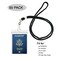 Cypes 50PACK 4x6Inch Extra Large Passport Holders with Lanyards Fill for PassportsCash Credit Card Plane Ticket Receiptsby Crafts