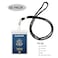 Cypes 50PACK 4x6Inch Extra Large Passport Holders with Lanyards Fill for PassportsCash Credit Card Plane Ticket Receiptsby Crafts