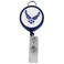 Honor Country Air Force Retractable Badge Holder