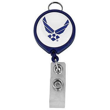 Honor Country Air Force Retractable Badge Holder