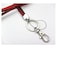 ALL in ONE Rhinestone Lanyard Bling Crystal Necklace Badge Reel Card Holder for Business IdKey RED