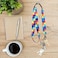 LanyardLanyard Autism Awareness Puzzle Piece Print Lanyard Key Chain Id Badge Holder