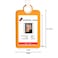 HEYDEFO Badge Holder ID Silicon Card Holder Vertical with Lanyard Neck Strap Heavy Duty ID Card Business Card Offices Supplies Yellow