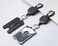 COOKOOKY Badge Holder Retractable Clip Heavy Duty Carabiner Badge Reel Keychain with Lanyard ID Cards Holder Cool Tactical ID Holder