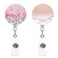 Aunyn Badge Reel Nurse Retractable Reel Holder with Alligator Clip Pretty Pink