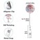 Anffilona Badge ReelsNurse Badge HolderRetractable Badge Reel with Clip ID Card Holders for Office Worker Doctor Nurse3 Pack Inspirational Quotes A