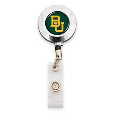 From the Baylor Bears Student ID Holder Retractable Badge Reel with Belt Clip