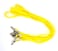 Bird Fiy 50 Pcs Lanyard Bulldog Clip 32inch Flat Braid Neck Lanyard for Id Cardsbadges Yellow