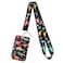 BKBKAAK Dinosaur Badge Holder with Lanyard Vertical Card Holder with Keychain Cute Animal Lanyard with Key for Boys Student School