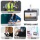 BOKOVNGEE 3pack Horizontal ID Badge Holder DoubleSided Transparent Name Tag Holder Waterproof Heavy Duty Id Card Holder for Office School ID Credit Cards Exhibition Cards Black