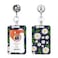 Boutilon Retractable Badge Holder Badge ReelsLightweight Plastic Badge Reel with Card Holder Key Ring Belt Clip for NurseVolunteerTeacherStudentTLittle Daisy