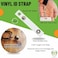 Specialist ID Bulk 25 Pack Clear Vinyl Plastic ID Badge Holder Strap with Snap Eyelet Hole Bulk Pack Easily Attach to Lanyards Key Rings Badge Strap Attachment for Badges by