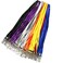 Ollain Bulk Lanyards Premium Cruise Lanyard Nylon Badge Lanyards for Id Holder Perfect for Office Kids Teachers Orange 50 Pack