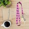 LanyardLanyard Cat Themed Lanyard Key Chain Id Badge Holder Black Cats