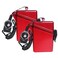 CEYDEY 2 Pack Sport Waterproof ID Card Badge Holder Case with Lanyard Cover Multiple Credit Cards Registration ins Card Heavy Duty Durable Locker Dry Box Red