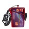 CEYDEY 2 Pack Sport Waterproof ID Card Badge Holder Case with Lanyard Cover Multiple Credit Cards Registration ins Card Heavy Duty Durable Locker Dry Box Red