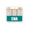 Scrubs and CNA Badge Buddy Horizontal wHeight Weight Conversion Charts Teal