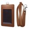 Coaott Carbon Fiber Work ID Card Holder with Lanyard is a Stylish and Durable Card Holder with Dual Card Capacity Clear Display Window and Privacy Back Pocket Color A