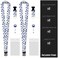 Cruise On Cruise Lanyard for Ship Cards 2Pack Retractable Badge Waterproof Key Card Holder for Ship Cards Cruise Essentials 20262027 Perfect for Travel Vacation White Navy