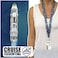 Cruise On Lanyards for Cruise Ship Cards 2Pack in 2026 2027 Cruise Lanyard with ID Holder Detachable Key Card Badge Waterproof Ship Card Holder Blue Pink