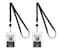 COOKOOKY Cute Lanyard id Holder Durable Retractable Lanyards for ID BadgesWaterproof ID Badge Holder for Cruise Ships Key Cards