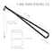 COOKOOKY Cute Lanyard id Holder Durable Retractable lanyards for id BadgesWaterproof ID Badge Holder for Cruise Ships Key Cards