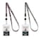 COOKOOKY Cute Lanyard id Holder Durable Retractable Lanyards for ID BadgesWaterproof ID Badge Holder for Cruise Ships Key Cards Holders Daisy