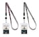 COOKOOKY Cute Lanyard id Holder Durable Retractable Lanyards for ID BadgesWaterproof ID Badge Holder for Cruise Ships Key Cards Holders Daisy
