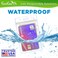 EcoEarth ID Badge Holder with Soft Edge Premium Tier Sealable 225x35 Inch 10 Pack Waterproof Vertical Card Protector Plastic Name Tag Holder Bulk