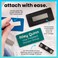 ExcelMark 10 Premium Quality Magnetic Name Tag Holders with 3 Neodymium Magnets