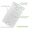 Fallen One 10 Pack Hard Plastic ID Card Badge Holder Vertical with Thumb Slots