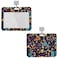 PutDiDi Flowers Badge Holder Horizontal Detachable Neck Lanyardbadge Holder for Men Women Waterproof Id Card Name Protector Cover with Lanyard Strap for Offices School Driver Licence