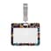 PutDiDi Flowers Badge Holder Horizontal Detachable Neck Lanyardbadge Holder for Men Women Waterproof Id Card Name Protector Cover with Lanyard Strap for Offices School Driver Licence